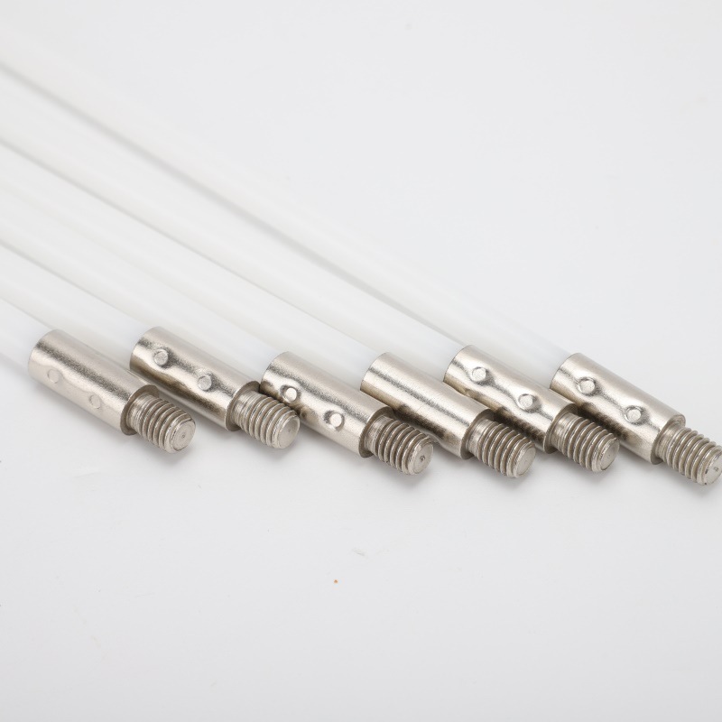 Cepillo de limpieza de chimenea POM para extractor y caldera, flexible, al por mayor