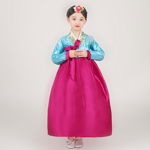 Korean clothing for girls, Korean clothing, children's ethnic dance clothing, Korean traditional clothing, Dae Jang Geum clothing, performance clothing