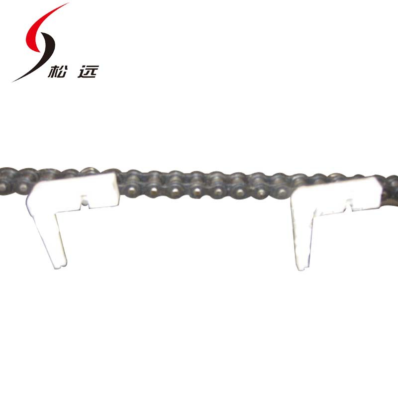 松川包装机塑料推料块输送链条 自动包装机用不锈钢链条 枕式包装