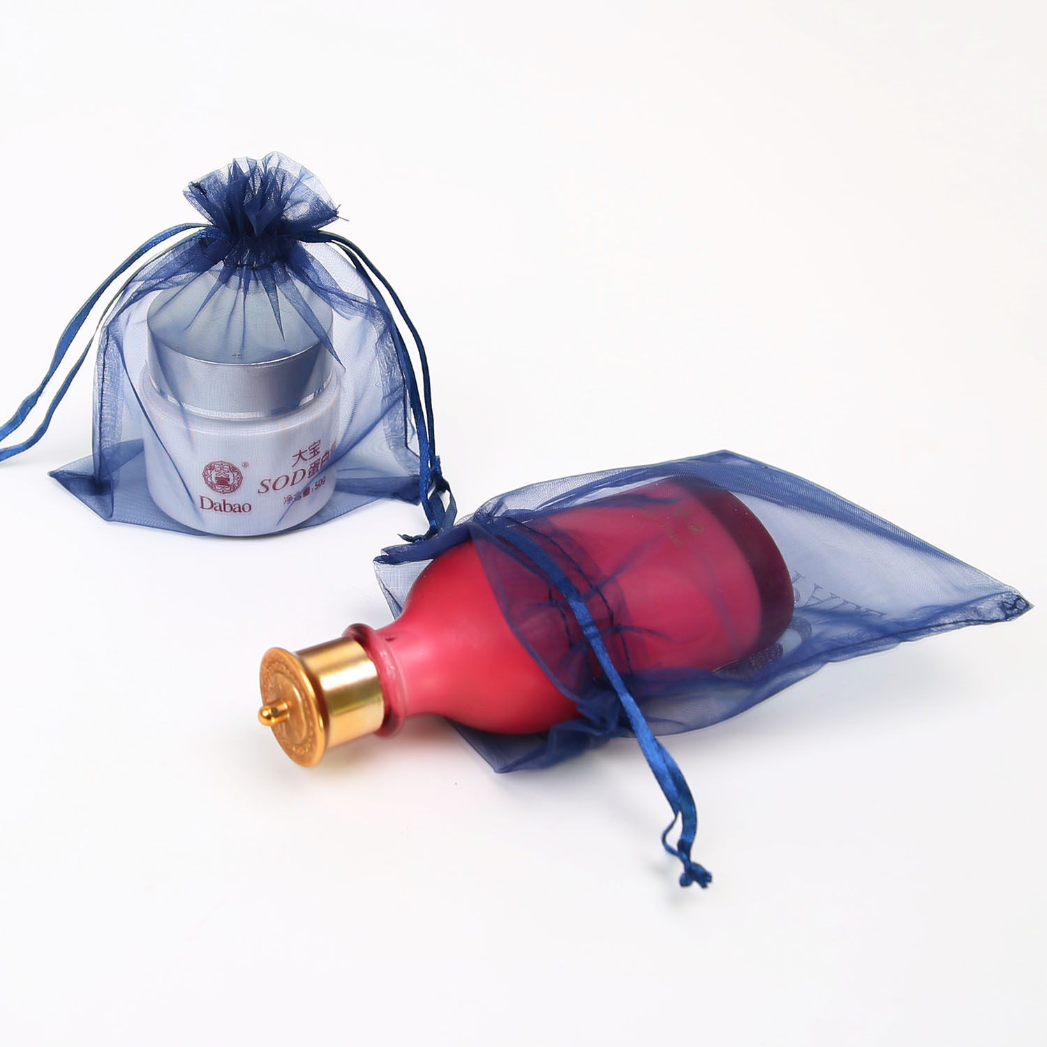 楚香恋束口纱袋 库存现货纱袋 12*15cm珠宝首饰纱袋束口纱袋