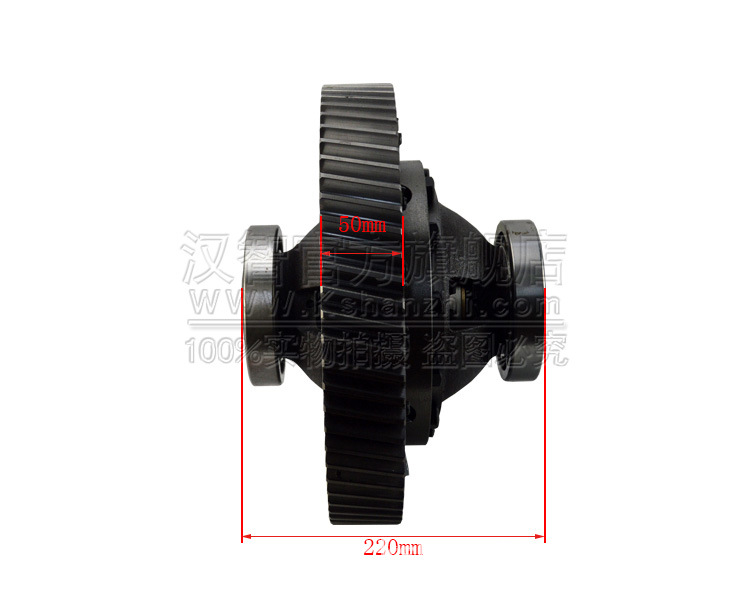 14453 - 52032 / 52022 conjunto diferencial de carretilla elevadora fuerza resultante @ caja de engranajes de carretilla elevadora accesorios del eje delantero 68 dientes