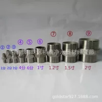 304 нержавеющая сталь Прямые двойные иностранные зубья 2:3:3, 4:1, 1,2-дюймовый 1,5-дюймовый 2-дюймовый