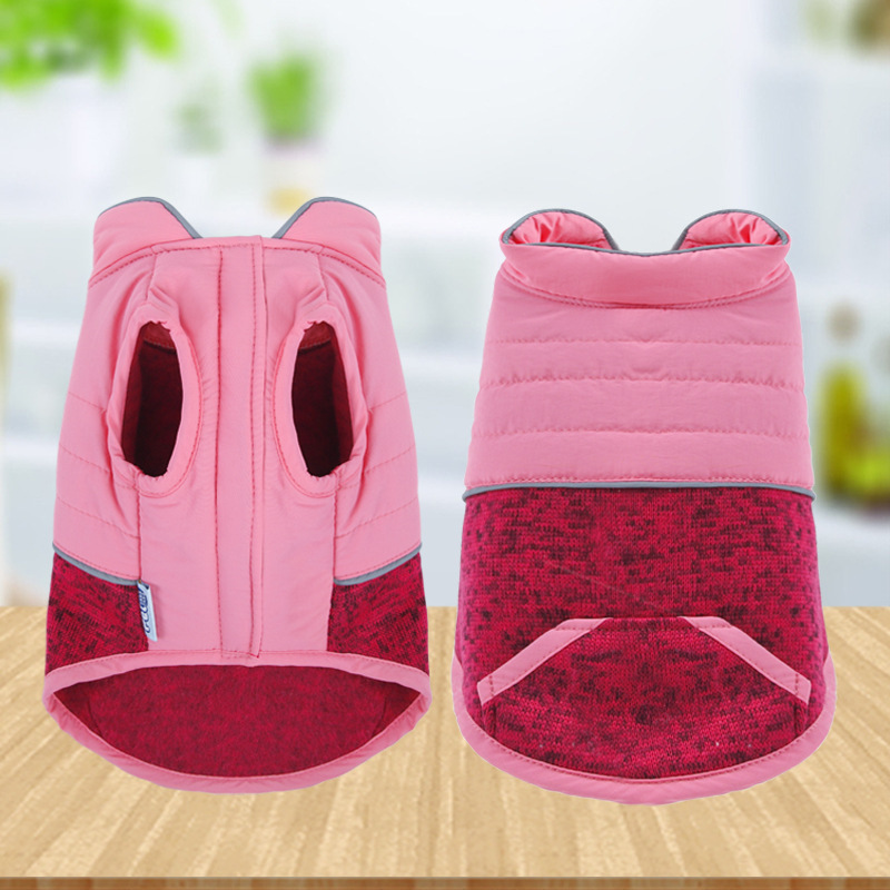 2019 new pet dog two-legged clothing autumn and winter warm clothing Teddy small dog autumn and winter clothing