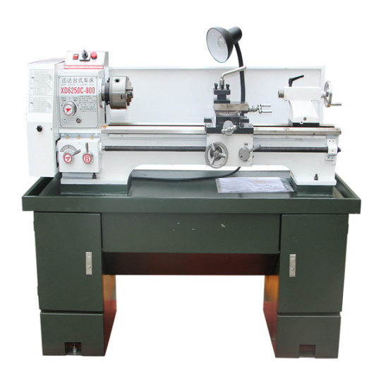 Mengying 6250 metal machine tool lengthened household desktop small lathe ordinary desktop lathe cutting machinery