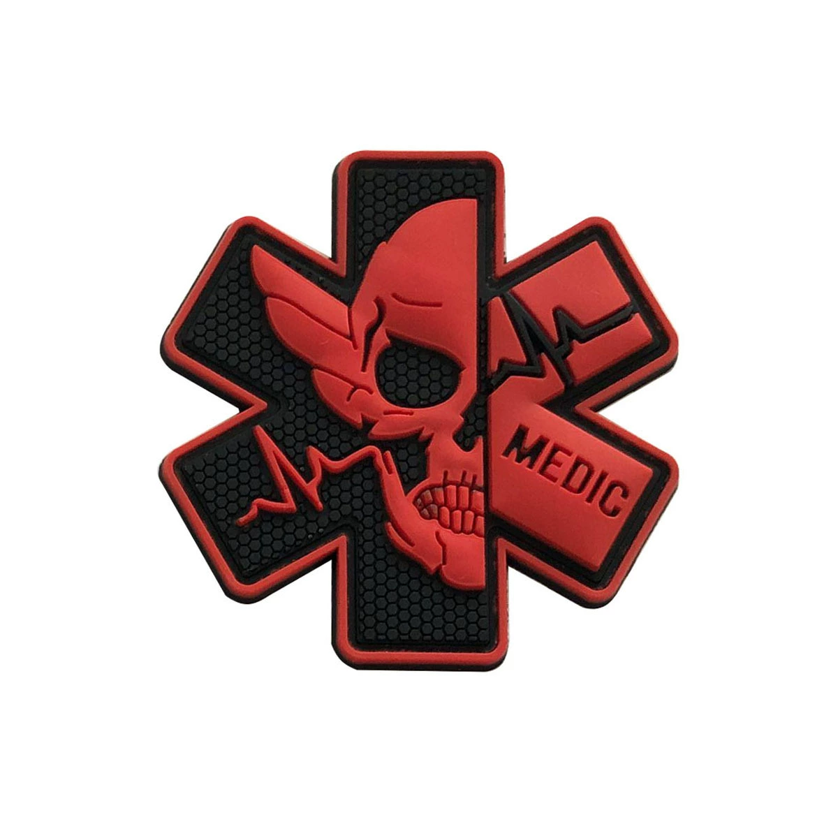 PVC Velcro Band Аpp Patch (Ao Turdor) 8×8 см, вышитый ПВХ, съемная петелька на обратной стороне