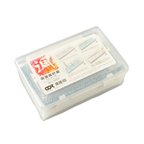 Model hand-painted DIY tools wet plate water-based paint pen coating palette acrylic paint hand-painted moisturizing box