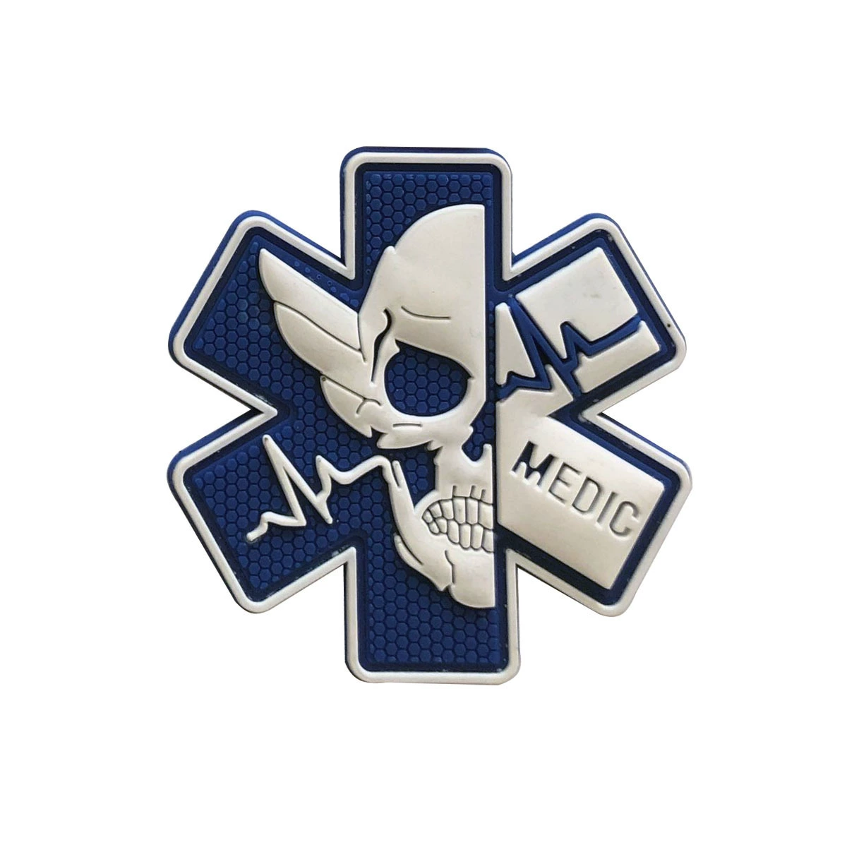PVC Velcro Band Аpp Patch (Ao Turdor) 8×8 см, вышитый ПВХ, съемная петелька на обратной стороне