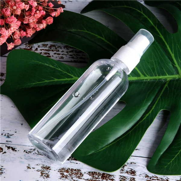 Transparent makeup fixer