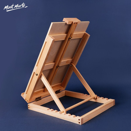 Montmartre wooden desktop easel drawing board foldable oil easel sketching easel cross-border wholesale easel