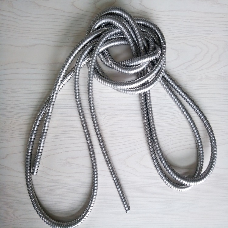 龙山县供应6mm双扣不锈钢软管 线束线缆金属护套