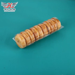 定制一次性pet包装盒烘焙月饼桃酥绿豆糕盒子吸塑透明西点包装盒