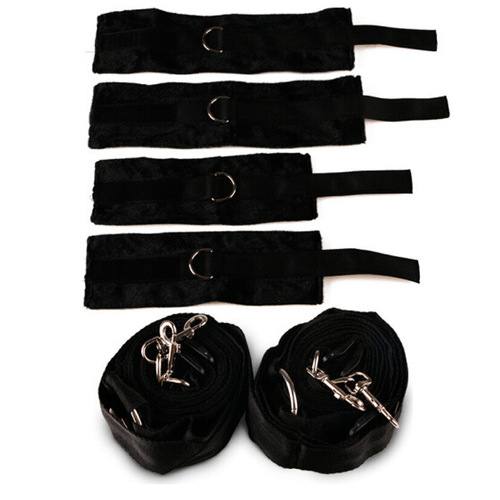 SM torture device, plush bed binding belt, bondage adult products, female love chair, European and American alternative toys