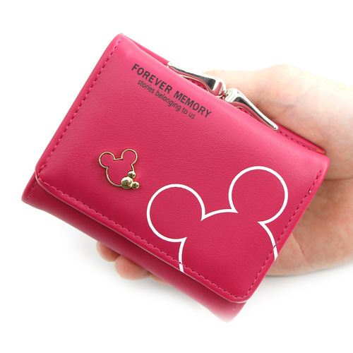 New style girls' small wallet, student coin purse, Korean style women's short wallet, 30% off coin purse, coin purse