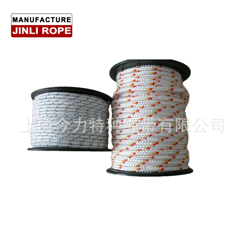 6mm 8mm 10mm海洋帆船绳 游艇绳 超高分子量聚乙烯大拉力绳