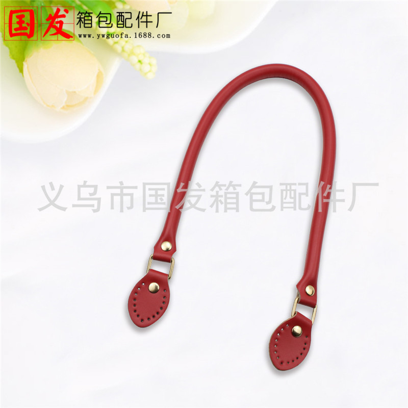 40% de descuento: 60cm de cuero de mano de cinco colores con accesorios de bolsas DIY