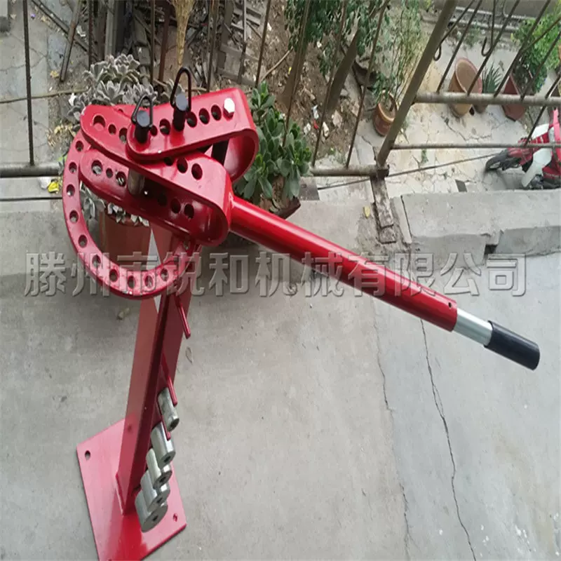 热卖工业手动折弯管机YP-38钣金不锈钢弯曲器钢筋拌弯异性折工具