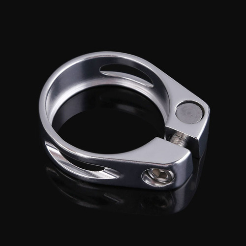 Mountain bike seat tube clamp 31.8 screw hollow seat post clamp seat tube clamp bicycle 34.9mm aluminum alloy