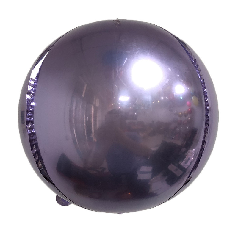 Globo aluminio redondo 4D grande
