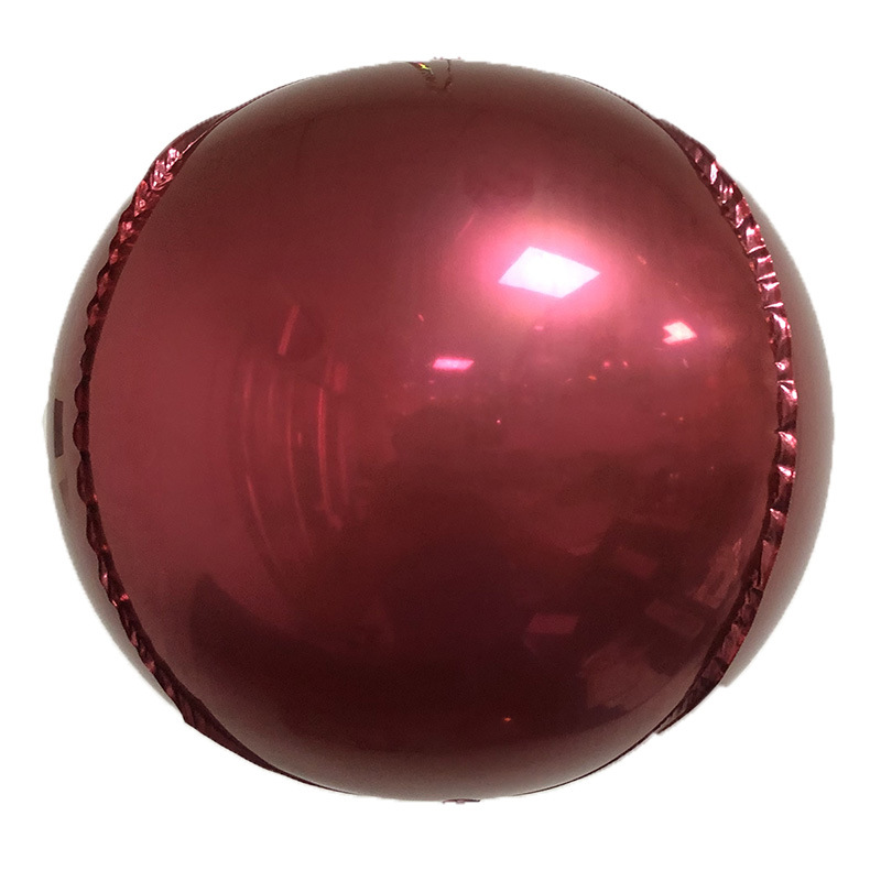 Globo aluminio redondo 4D grande