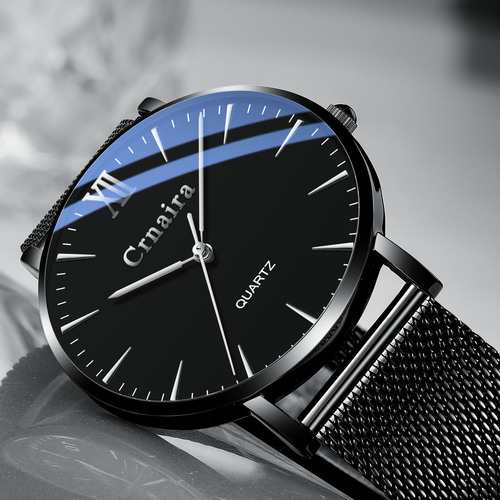 New Cross-border Watch for Men - Ultra-thin Quartz Watch with Multiple Functions, Waterproof - Original Manufacturer