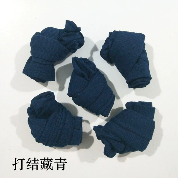 Bar socks-knotted Tibetan green