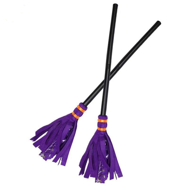 Holiday witch broom retractable fairy wand props Halloween dress handmade hot Harry Potter magic wand