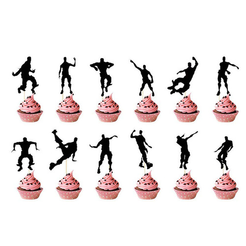 Amazon Boy Game Themed Party Decoration Fortnite Cake Topper Game Cake Decoration Topper