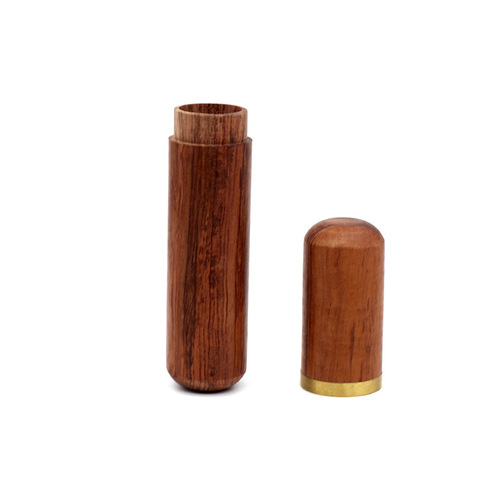 Brazilian rosewood cigar tube moisturizing Cuban cigar moisturizing tube handmade cigar accessories solid wood cigar box portable