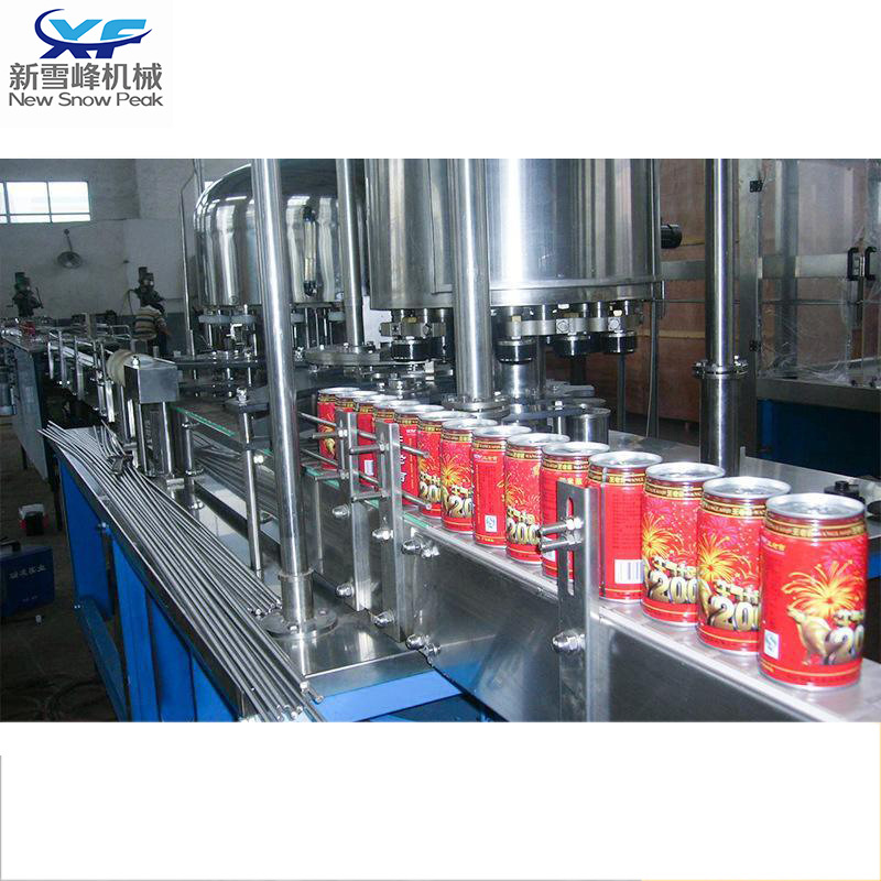 Filling Machine Manufacturer Customizes Two-In-One Easy-Open Can Beverage Fully Automatic Filling Machine and Multi-Head Filling Equipment for Coconut Milk