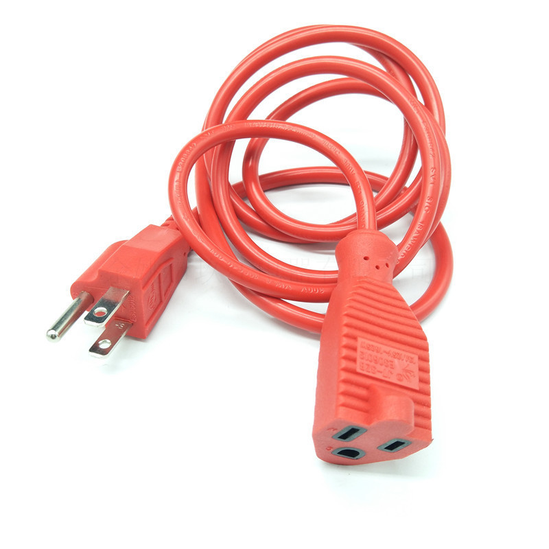美规美式美标加拿大电源线 美国插头品字尾电源线 延长线
