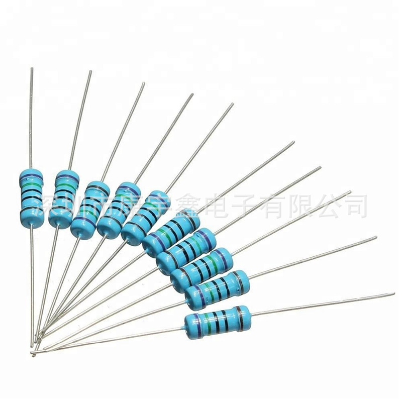 厂家高精密电阻金属膜电阻1/4W50R1KR6.8KR330R1%