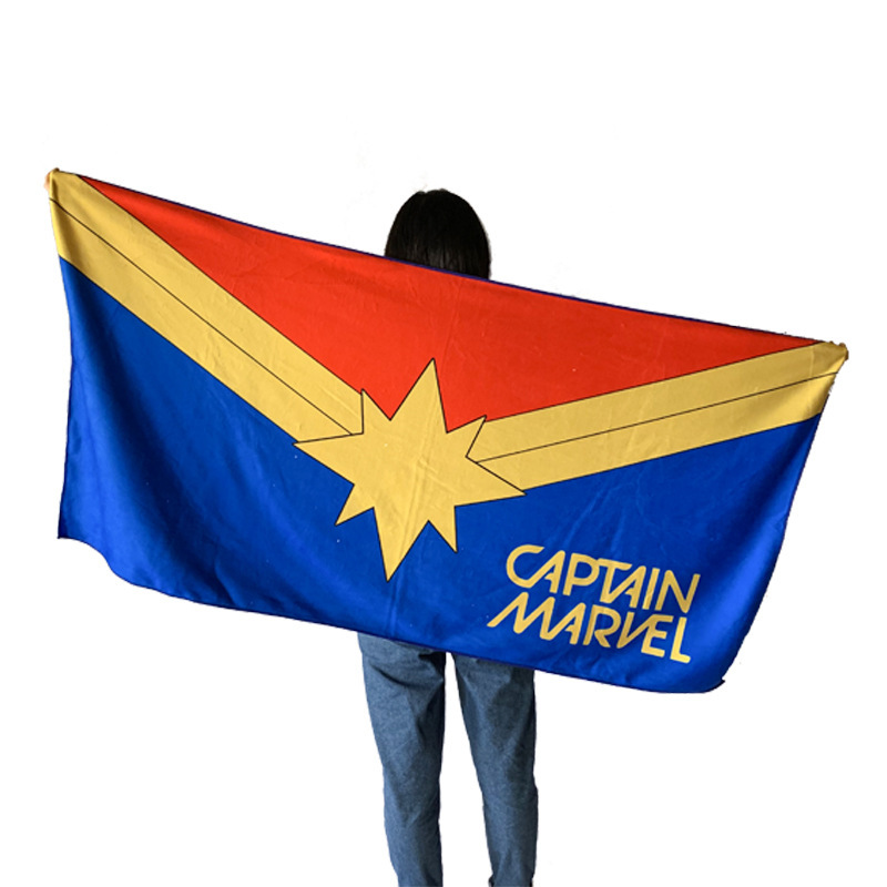 Captain America Superman Iron Man Lightning Bamboo Fiber Bath Towel Fitness Swimming Sports Absorbent Towel for Men and Women Captain America Superman Iron Man Lightning Bamboo Fiber Bath Towel Fitness Swimming Sports Absorbent Towel for Men and Women
