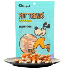 HOOPET Dog Snacks Wholesale Bone and Meat Link for Chewing and Cleaning Teeth, Chicken Wrapped Around Bone Pet Food