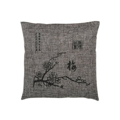 Printed bamboo charcoal bag plum, orchid, bamboo and chrysanthemum 500g decoration to remove formaldehyde smell for home and car dual-use linen activated carbon bag direct sales