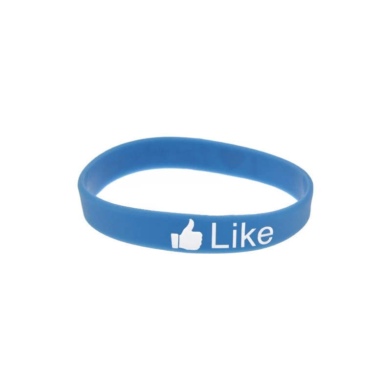Европейский и американский стиль «I love Facebook» силиконовый браслет, персональный аксессуар, модный цветной заполняемый браслет, ремешок для руки для учащихся