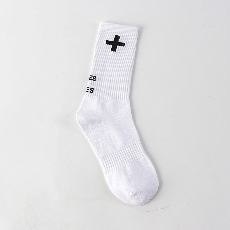 2025d P+F SOCKS Cross Plus Chaussettes mi-mollet tendance pour hommes et femmes_voghion.com