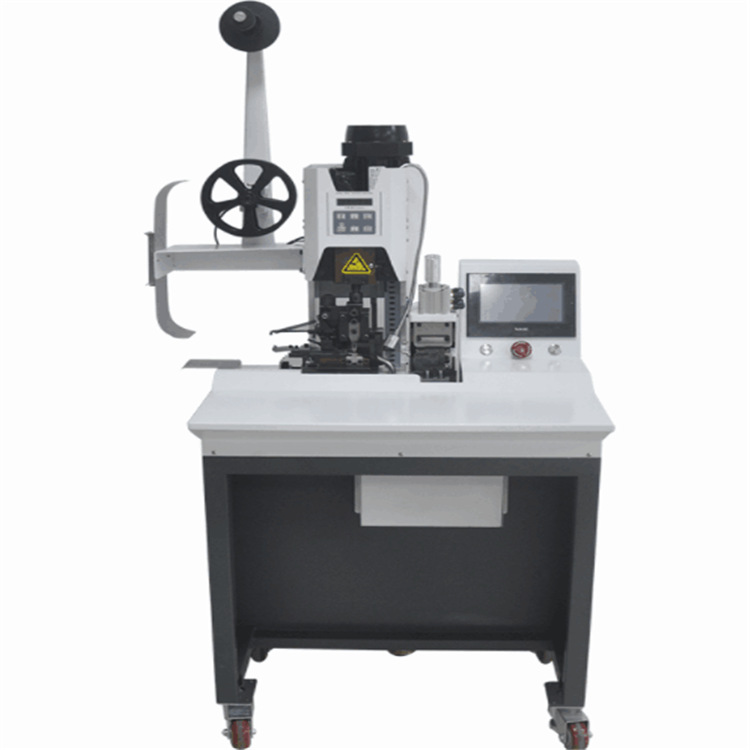 厂家热销护套线连剥带打端子机剥打机静音端子压接机 剥皮打端机