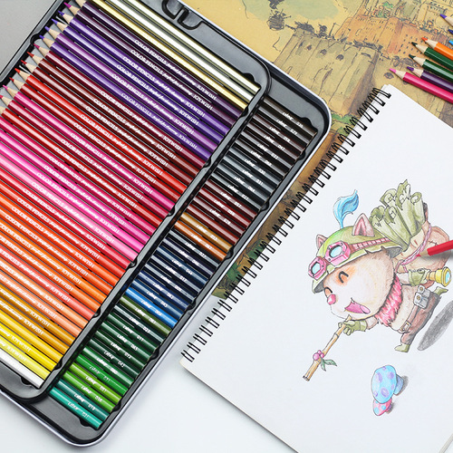 Amazon Handwritten Notebook Colored Pencil Set 72 Colors, Exports Lead Pencil Wholesale, Drawing Prizes
