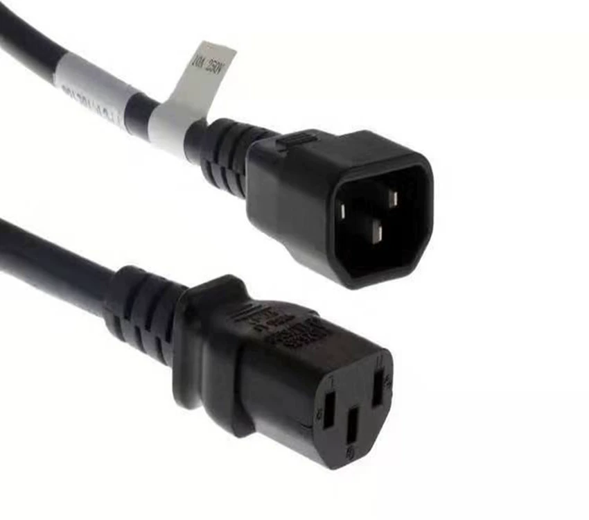 Laptop, plug, power cable, extender, C13, C14, UPS, C13, C14