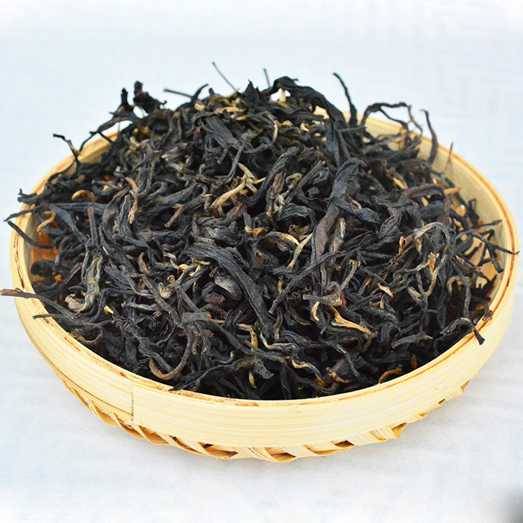 Manufacturers supply Yunnan Dianhong Pu'er Jinggu Ziya tea in stock black tea honey fragrance purple tea black tea purple bud sun red