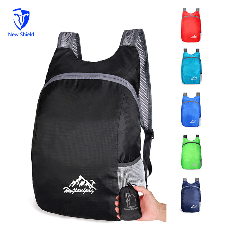 Nuevos hombres y mujeres al aire libre plegable mochila impermeable ultra-ligero portátil mochila de viaje senderismo ultra-Delgado Mochila Deportiva