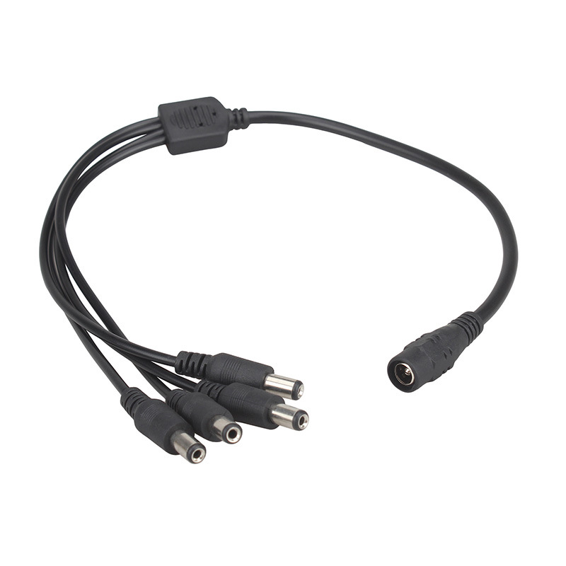 供应DC一分四电源线/DC一拖四/DC一出四连接线5521