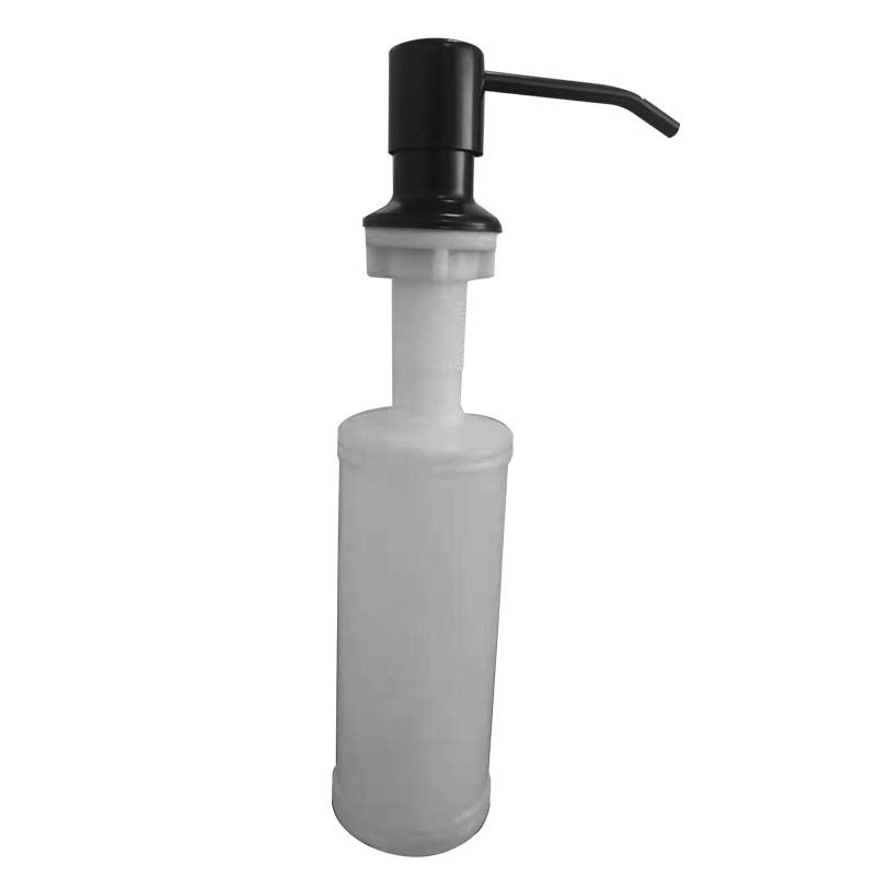 Dispensador de jabón líquido contenedor cocina detergente de acero inoxidable lavado teléfono 04 fregadero caja de jabón