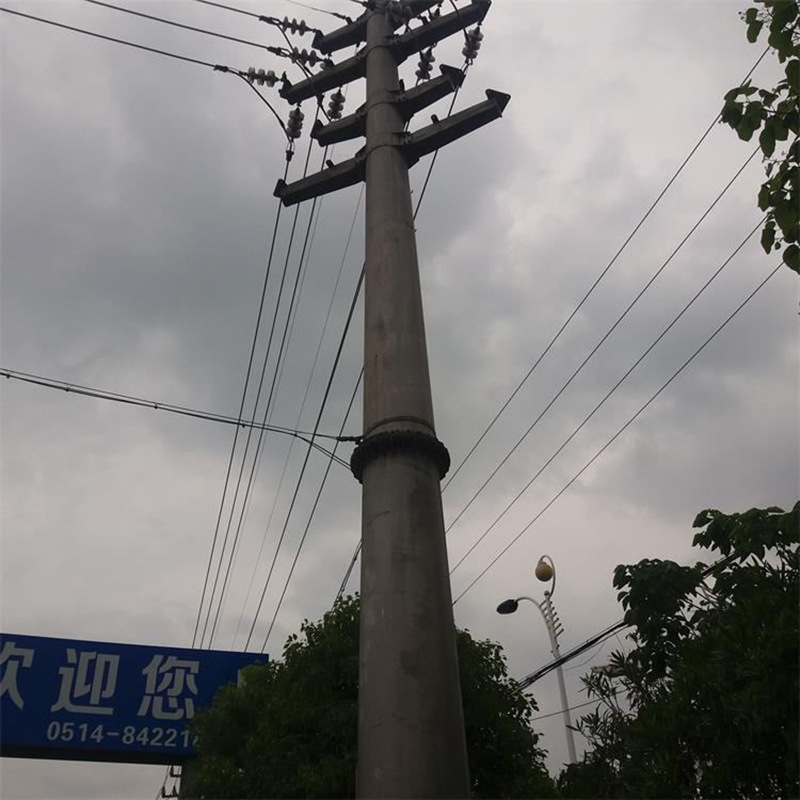热镀锌电力钢管杆10kv35kv电力钢管塔架空线终端钢杆转角钢杆