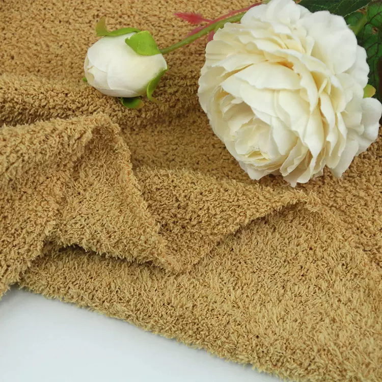 厂家现货双面北极绒针织绒布蚂蚁绒面料 时装玩具里布面料