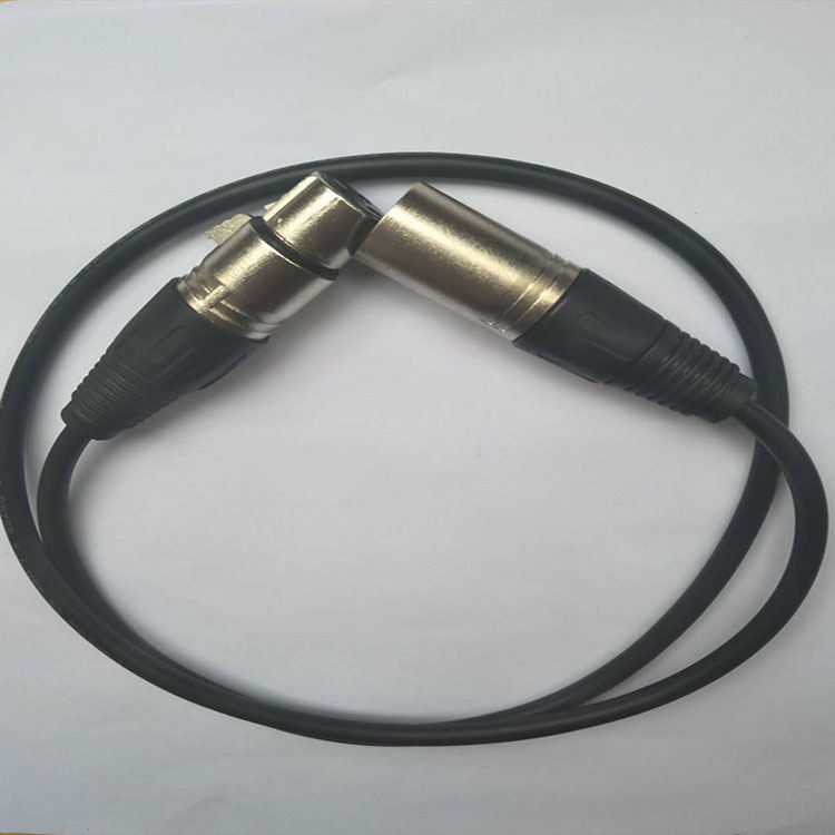 麦克风话筒连接线 音频卡农线音频转接线，XLR-3P公对母连接线