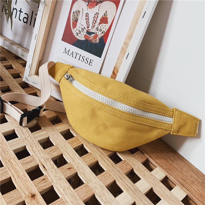 Bolso infantil estilo coreano, otoño-invierno 2025, nuevo bolso de hombro, mini bolso de cintura, moderno para niños y niñas, bolso de pecho sencillo y a la moda