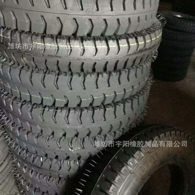 4.00-12 轻卡车轮胎 羊角花纹  农业机械轮胎 400-12