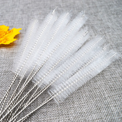 Test tube milk bottle straw brush fish tank brush stainless steel kettle spout brush cleaning brush cleaning manufacturer wholesale