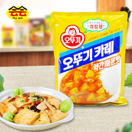 韩国进口不倒翁咖喱粉1kg微辣奥土基奥多基咖喱味调味料泰国风味